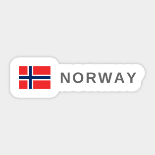 Norway flag Sticker